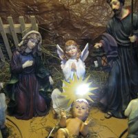 Wystrój wnętrza kościoła na Boże Narodzenie '2013